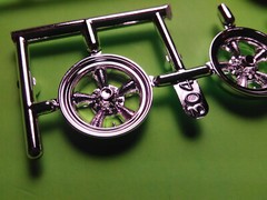 32 1932 Ford 5 Window Coupe 1/25 chrome torqu torque thrust rims wheels hot rod