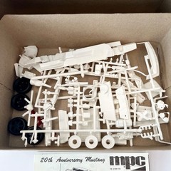 MPC 1:25 20th Anniversary Edition 1984 Mustang Model Car Kit #1-0768 -OPEN BOX