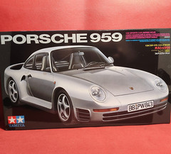 Door Mirror Porsche 959 1:24 Scale Model Car Part Tamiya
