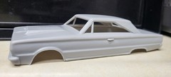 1/24 scale resin 3d printed 1967 Plymouth Satellite drag body model slot car
