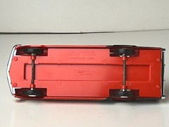 Jo-Han Reissue 1956 DeSoto Sedan Promo Car with Box, Red & Black