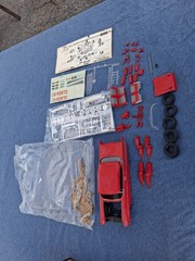 1/25 Scale Partially Built AMT 1957 Chevrolet Bel Air Hardtop Chevy -Older Issue