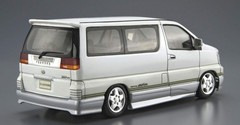 1/24 The model car No.123 Nissan E50 Elgrand 1999 plastic model