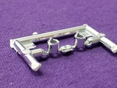 2021 Dodge Charger HELLCAT EXHAUST TIPS from 1:25 AMT Model Kit