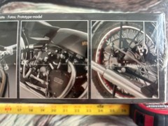 Motorcycle Model Kit. Vintage Revell 1952 Vincent Black Shadow Series C.