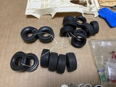 1/25 Model Car Parts Lot