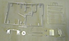 Vintage Entex 1959-62 Rolls Royce Silver Cloud II Kit in 1/24th Scale.
