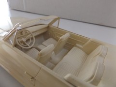 AMT 1964, FORD GALAXIE 500 CONV. TAN, Promo Model Car