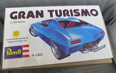 Rare Gran Turismo Model. Partially Built & Painted