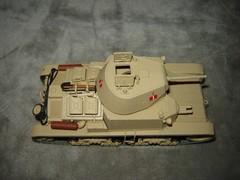 Built Tank 5-1/2 inches long Well Built & Painted Excellent Cond Nice Detail