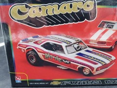 🚦😎🔥Rare AMT MODEL KING 1969 ’69 Camaro Rattle Trap Funny Car Kit # 21775P😎🚦