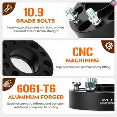 Aeagle 6X5.5 Hubcentric Wheel Adapters, 1.5″ 6×139.7 for 2001-2022 Tahoe,