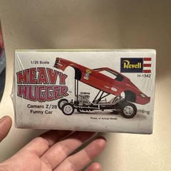 Revell Heavy Hugger Camaro Funny Car Drag F/C Kit # H-1342 Sealed