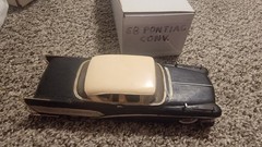 1958 Buick Convertible Dealer Promo Car 2-Tone Black w/ Box Vintage Roadmaster