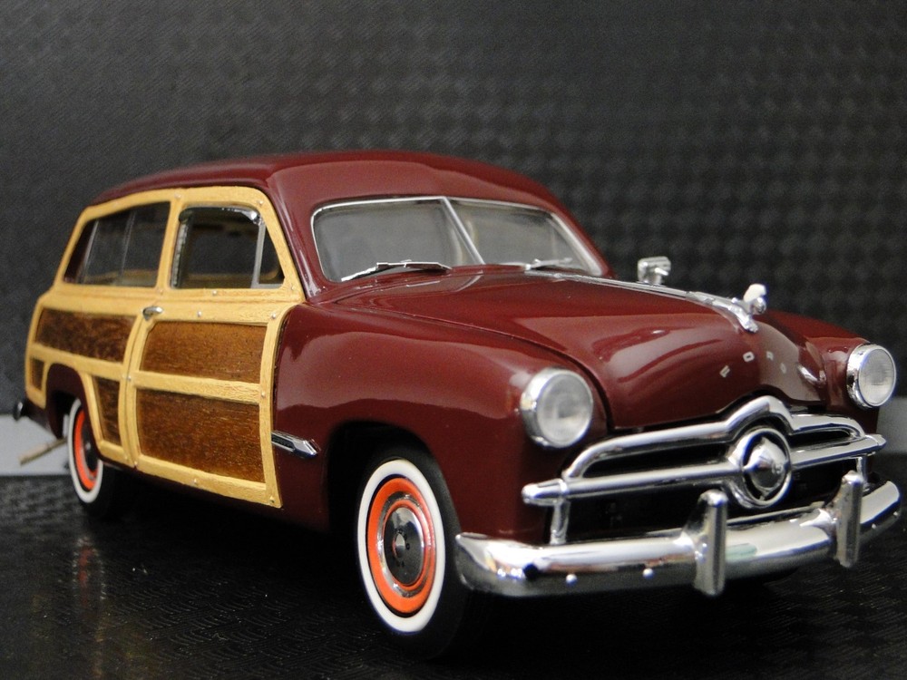 Ford Built 1940s Model Pickup T Truck Wagon Vintage Car Chopped Woody Metal meRC