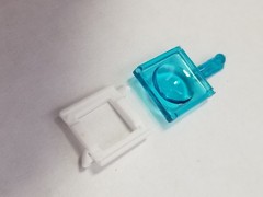 1977 Ford Van CUSTOM BLUE ROOF VENT from AMT 1:25 Model Kit 1977 Econoline