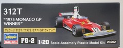 HASEGAWA 1/20 Ferrai 312T 1975 Monaco GP winner FG-2 *damage box discocount kit