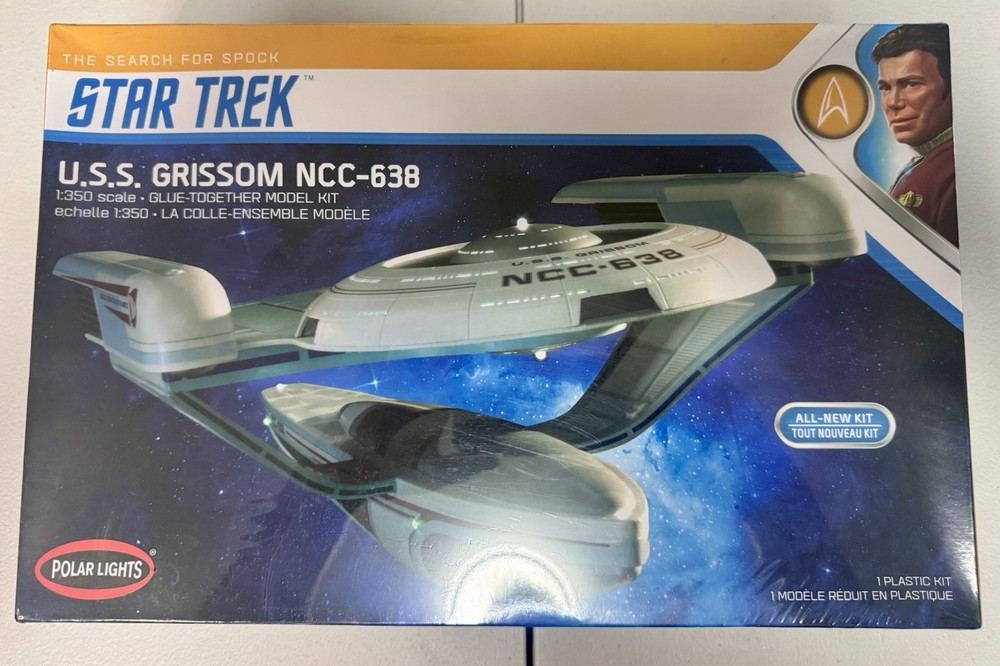 Polar Lights Star Trek U.S.S. GRISSOM NCC-638 1:350 POL991 M – New Sealed Box