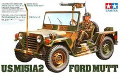 Tamiya 1/35 Military Miniature Series US Army M151A2 Ford Mutt Kennedy Jeep