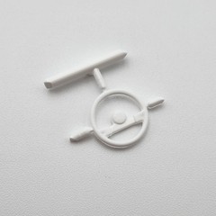 Revell 1/25 Chevy S-10 Lowrider 85-2569 Parts Kit Bash Steering Wheel 2