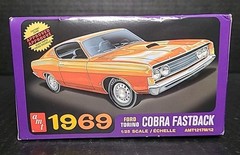 AMT 1/25 1969 Ford Torino Cobra Fastback Kit#1217M/12