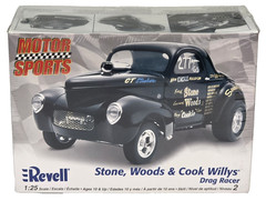 Revell Motor Sports Stone Wood & Cook Willys Drag Racer 1:25 Scale Model 85-2032