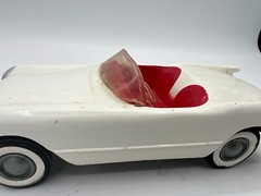 VINTAGE PMC WHITE 1953 OR 1954 CHEVROLET CORVETTE CONVERTIBLE DEALER PROMO CAR