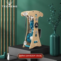 TECHING Galileo Pendulum Clock Aluminium Alloy 3D Metal Assembled Kits Models