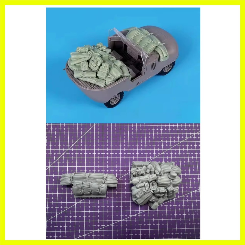 1:35 Casting Resin Model Assembly Kit, GK， Trailer Pile Up Modification Parts…
