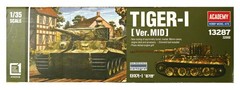 Academy 1/35 Tiger I Mid Version 13287 WWII German Heavy Tank Model Kit Sealed
