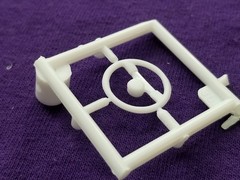 1991 Chevy S-10 Lowrider STOCK STEERING WHEEL from Revell 1:25 Model Kit