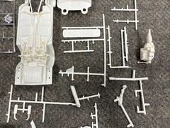 + AMT 1/25 Scale Fire Chief Plastic Model Kit T223 w/ Box – Partial Start