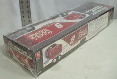 AMT BILL ELLIOT STOCK CAR TRANSPORTER TRAILER MODEL KIT 1:25 BOXED 6019 SEALED