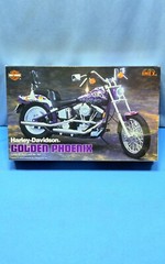 IMEX HARLEY DAVIDSON Wild Golden Phoenix Chopper 1/12 MOTORCYCLE MODEL KIT 472