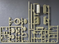 Tamiya 1/35th Scale Russian Army T72 M1 – Parts Lot B1 from Kit No. 35160
