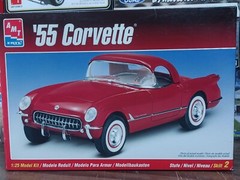 🌟 Front End & Suspension 1955 Corvette 1:25 Scale 1000s Model Car Parts 4 Sale.