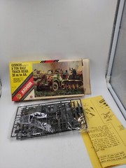 AHM German 8 Ton Half Track Quad. 20 m/m AA 552 1/72 FS NEW Model Kit