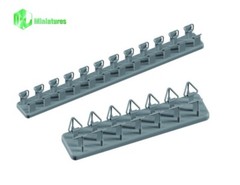MJ Miniatures MJEZ35026 1/35 M47/M48/M60 Engine Panel Handle Set