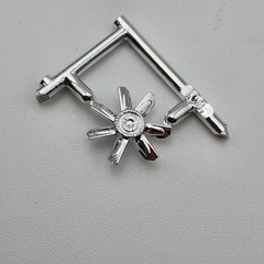 AMT 1/25 67 Chevelle Pro Street AMT876/12 Parts Kit Bash Chrome Fan