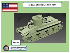 1/35 Christie M1931 T3 Tamiya, Meng, Resicast, Takom, CSM, Roden Commander