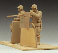 1/72/35/16 Resin US Landing Craft Crew Unpainted Unassembled