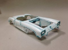 Vintage Revell 1960 Corvette – Complete