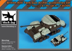 Black Dog 1/35 British Anti Tankgun Archer Accessories Set for Tamiya kits