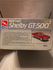 AMT ERTL 1968 Ford Shelby GT-500 Model Kit, 1/25 Scale, Sealed