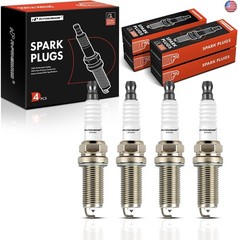 A-Premium Double Iridium Spark Plugs Compatible with Toyota Camry 2018-2020,