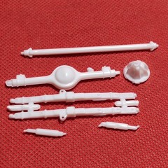 Rear End 1953 Ford Victoria 1:25 Scale Model Car Part AMT