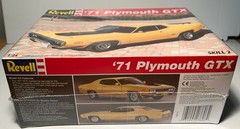 Revell ’71 Plymouth GTX 7608 1/24 Scale Plastic Model Kit Factory Sealed (B259)