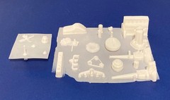 RESIN 1/25 FORD 223 262 6-CYL ENGINE KIT 1954 – 1960 -BY KEN KITCHEN & BMCP READ