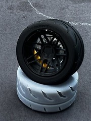 1:24, 1/25 Scale resin 3d Printed Wheel Set For Scale Modeling