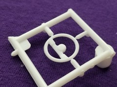 1991 Chevy S-10 Lowrider STOCK STEERING WHEEL from Revell 1:25 Model Kit